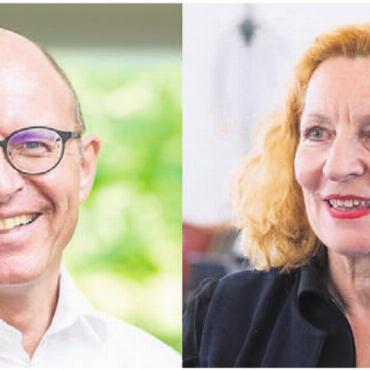 Flamenco trifft Kirche - Gäste im Kanti-Talk sind diesmal der Aargauer Kirchenratspräsident Pascal Gregor und Flamenco-Tänzerin Brigitta Luisa Merki. Bild: pd