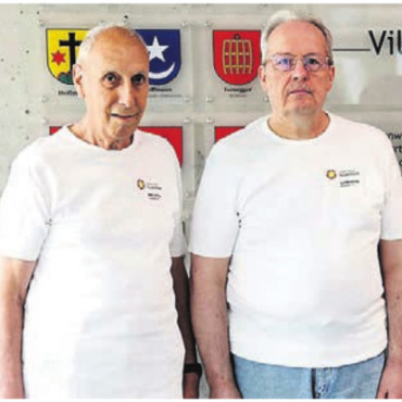 Sich einsetzen für ältere Bevölkerung - Die Kommission 60  besteht neu aus (von links) Arnold Leuthold, Gunther Orschel, Rita Stöckli und Gemeinderat Fabian Lupp.    Bild: gk
