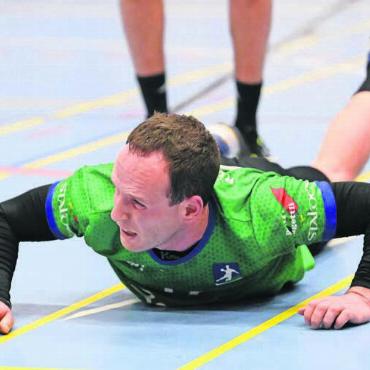 Abstieg faktisch besiegelt - Der HC Mutschellen am Boden. Daniel Schmid (Bild) und sein Team sind so gut wie abgestiegen. Bild: Archiv/awa