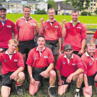 Heim-Event steht an - Die Sinser Herren 640 kg erzogen sich den 5. Rang in Nottwil und freuen sich auf den Auftritt zu Hause. Bild: zg