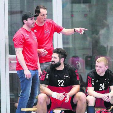 Ein Feuer entfachen - Wollen die letzte Chance auf den Klassenerhalt mit Handball Wohlen Bild: Jan Gelpke