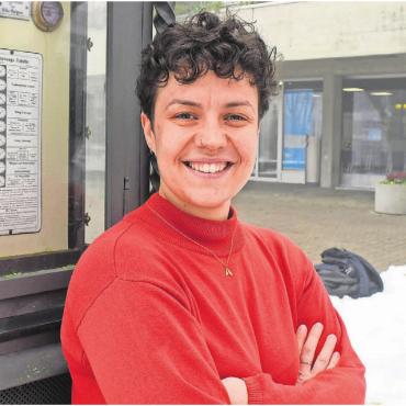 «Ich möchte mein eigener Chef sein» - Einwohnerratspräsidentin Julia Frischknecht wünscht sich, dass im Dorfparlament so oft wie nur möglich der Dialog gesucht wird. Bild: Daniel Marti