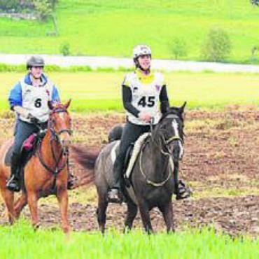 Premiere auf dem Lindenberg - Zum ersten Mal findet ein Distanzritt-Anlass auf dem Horben statt. Bild: zg
