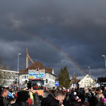 Fasnachtsumzug in Wohlen zieht 18 000 Menschen an