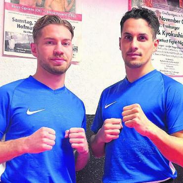 Das unermüdliche Duo - Die WM in Portugal ist für Roy Cipriano (links) und Danylo Mancari der Abschluss eines intensiven Jahres. Bild: Josip Lasic
