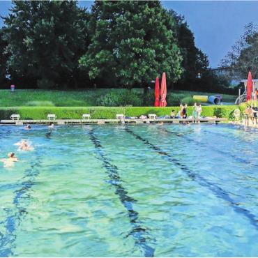 2000 Spielchips gebunkert - Bis zum Schluss werden durch das Schwimmen von Runden fleissig Spielchips gesammelt und vermehrt.