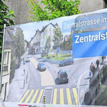 «Das ist beste Standortförderung» - Abstimmung: Zentralstrasse lautet aktuell das Trendwort in Wohlen. Bild: dm