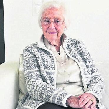 Ü40-Gottesdienst - Luise Thuts Engagement ist das Vorbild des Projekts «erinnern ermutigt». Bild: zg