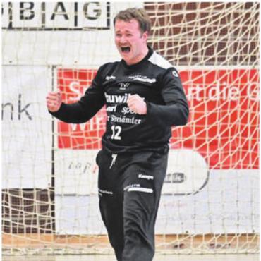 Auswärtsspiel für beide Teams - Muri-Goalie Ivo Rütimann will nach zwei Unentschieden in Serie wieder einen Sieg bejubeln. Bild: tvm