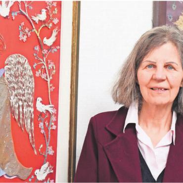 «Hier fliesst kulturelle Energie» - Freut sich auf die Eröffnung des neuen Kunstraums: Verena Schütz, Co-Präsidentin der Kunstkommission, vor Werken von Walter Burkart.
Bild: Daniel Marti