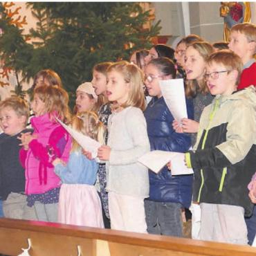 Auftakt zum Weihnachtsfest - Auch der Sängernachwuchs – der Immanuel-Kinderchor – wusste zu begeistern.