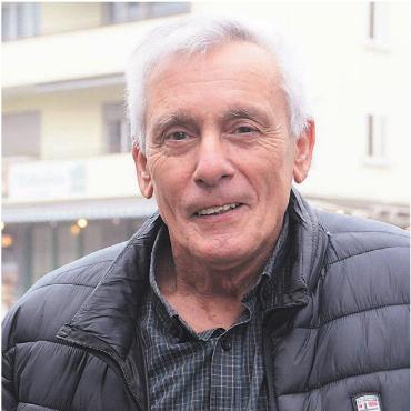 Mit guten Gefühlen abtreten - Giancarlo Silvestri freut sich, in Zukunft mehr freie Zeit zu haben. Für seine Hobbys, aber auch für seine Enkel. Bild: Chregi Hansen