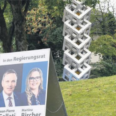 Alle verhalten optimistisch - Der Wahlkampf ist auch im Bezirk Bremgarten lanciert: Es geht um 16 Sitze im Grossen Rat. Bild: Daniel Marti