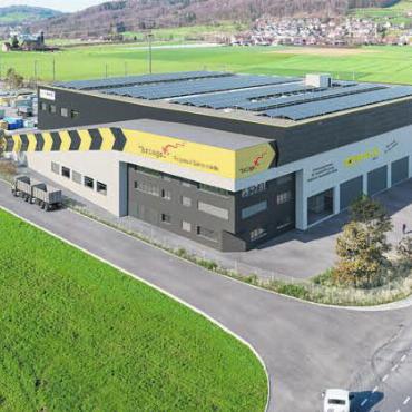 So macht Abfall trennen mehr Spass - So soll das neue Recyclingzentrum später einmal aussehen. Die Einweihung ist für den 25. Mai 2025 geplant. Visualisierung: zg