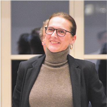 Frauen-Duo an der Spitze - Freute sich über die Wahl zur Vizepräsidentin: Laura Pascolin.