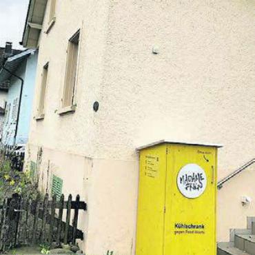 Einfaches Konzept, grosse Wirkung - Mit öffentlichen Kühlschränken Bild: zg