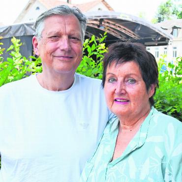 Die Open-A ir-Macher - Startklar: Pitsch und Irene Bachmann.