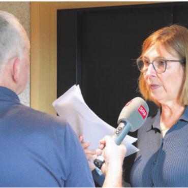 Der Weg aus der Krise - Irene Näf, Co-Präsidentin des Stiftungsrates, gibt Auskunft. Die künftige Zusammenarbeit mit Murikultur ist eine der grossen Neuerungen. Bild: ake