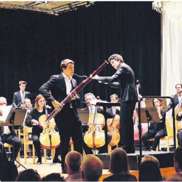 Die Besten der Welt kommen nach Muri - Enrico Bassi spielte das Fagott so virtuos wie kein anderer und gewann bei The Muri Competition 2023 den 1. Preis Fagott. Bild: zg