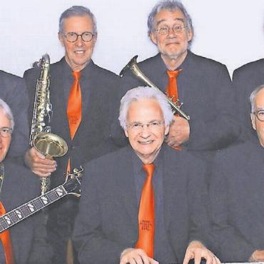 Mit Dixieland, Swing und Blues - Die Herb Miller Jazz Band spielt in der Begegnungsstätte Rösslimatte ihr traditionelles Konzert. Bild: zg