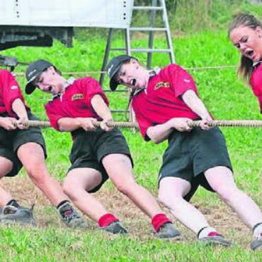 Keine Freiämter Meistertitel - Rang 4 am Turnier in Waltenschwil, Rang 3 in der Gesamtwertung der Meisterschaft: Die Frauen des Seilziehclubs Sins.