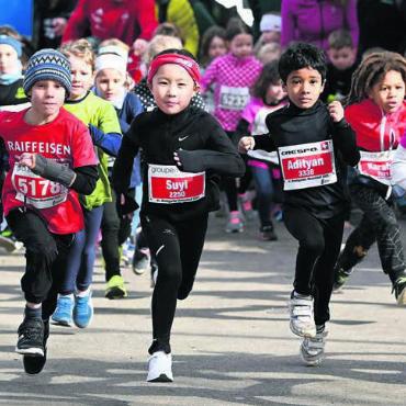 Viel Liebe für den Lauf - Neben dem Halbmarathon waren auch die Kinder- und Schülerkategorien ein Teilnehmermagnet.