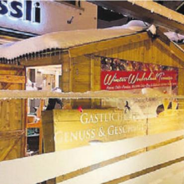 «Winter-Wonder-Land» - «Winter-Wonder-Land»-Terrasse mit Hüttenzauber im «Rössli». Bild: zg