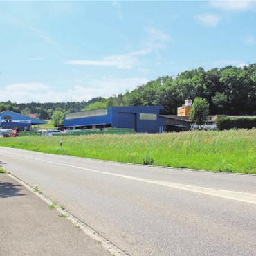 «Geere» gleich zweimal Thema - Die Erschliessung des neuen Gewerbegebiets «Geere» biegt langsam in die Zielgerade ein. An der «Gmeind» geht es um zwei Detailfragen. Bild: Archiv