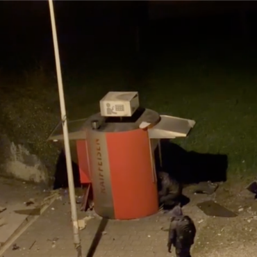 Bancomat in Arni gesprengt