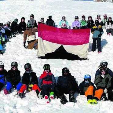 Wenn der Berg ruft - Die Heimat in den Bergen sichtbar gemacht: Scuol gehört schon seit Jahren zu den Wohler Lagerorten. Bild: zg