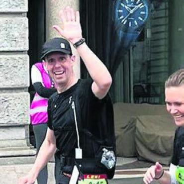 Raiser am Züri-Marathon - Thomas Raiser als Pacemaker am Züri-Marathon. Bild: zg