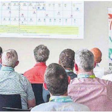 Rundum gelungen - Am 3. Juli lud «Freiamt.Mittendrin.» die Unternehmens- und Medienpartner aus der Region zum Startschuss-Event der Kampagnenphase 4 ein. Bild: zg