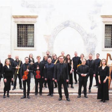 Es lebe die Kaiserin - Die Innsbrucker Hofmusik zeigt ihr Können am Sonntag in der Klosterkirche. Bild: zg