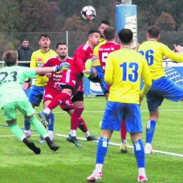 Wieder Schlusslicht - Tohuwabohu im FC-Muri-Strafraum. Bild: pf