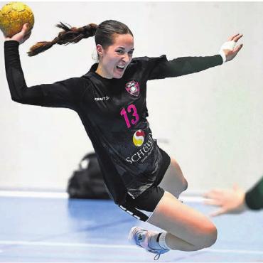 Der Aufstieg als Ziel - Topskorerin der SG Freiamt: Francine Biffiger. Bild: awa