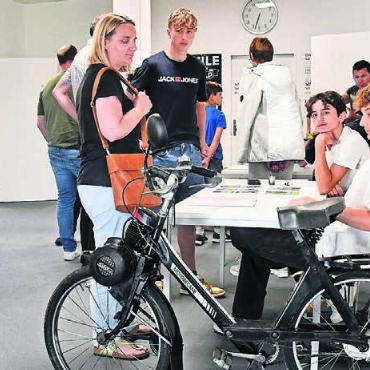 Es muss nicht perfekt sein - Einige der Projekte, wie zum Beispiel ein Mofa restaurieren, nahmen schon mal etwas mehr Platz ein als andere.