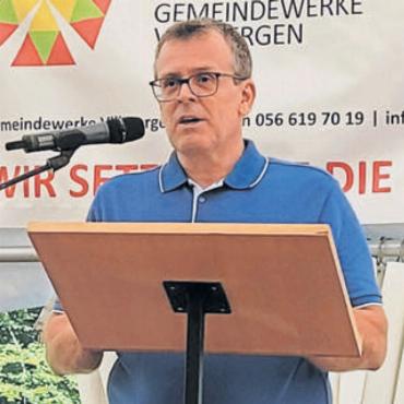 Weiteren Meilenstein gesetzt - Geschäftsleiter Martin Hössli schaute auf die geschichtliche Entwicklung zurück.