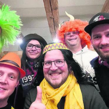 Bereit für das grosse Jubiläum - Bereit für einen Grossaufmarsch – das OK von links nach rechts: Stephan Huber, Matthias Rüdisüli, Tamara Strebel, Gregor Rüdisüli, Oliver Pelzer, Cédric Bärtschi.