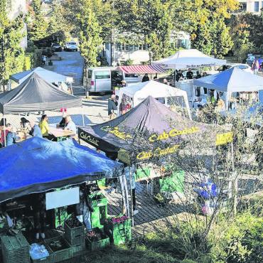 Wohler Wochenmarkt - Der Wochenmarkt auf dem Sternenplatz hat ein vielfältiges Angebot. Bild: Archiv/pd