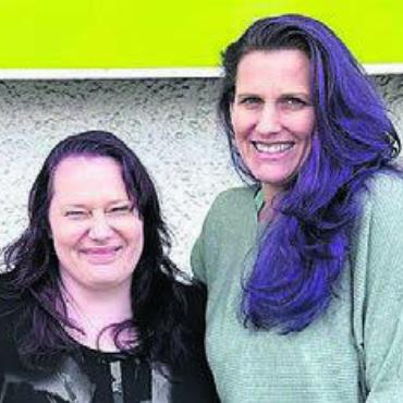 Einige Änderungen und noch mehr Pizza - Boswilerinnen in Wohlen: Angie Unterasinger (links) und Anja Bär.