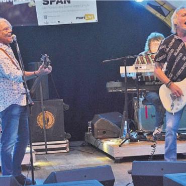 Urgesteine treffen auf Urgewalt - Span, von links: Schlagzeuger Matthias Nydegger, Bassist Christoph Kohli, Pianist Stefan W. Müller und Gitarrist George «Schöre» Müller.