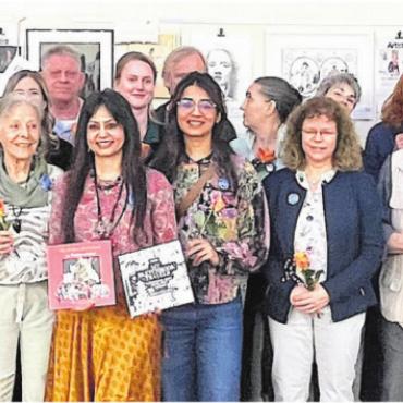 Eine Vernissage, 300 Bilder - Über 30 Hobby-Künstlerinnen und -Künstler präsentieren im Kulturwerk Bleichi Wohlen ihre kreativen Arbeiten. Bilder: Walter Minder
