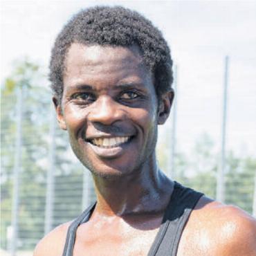 Cooler und hitziger Lauf - Sieger Eric Muthomi Riungu aus Berikon.