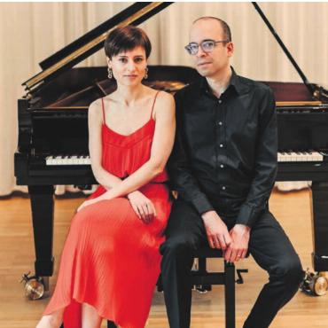 Duo Costa und der Traumwandler - Im Konzerfonds zu hören: Yseult Jost und Domingos Costa bilden das Duo Costa. Bild: pd