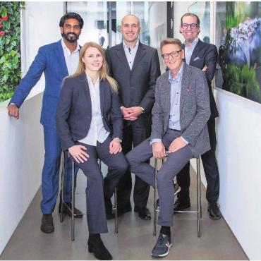 Wachstum in allen Bereichen - Die Geschäftsleitung der Raiffeisenbank Wohlen blickt sehr zufrieden aufs Geschäftsjahr 2025 zurück und optimistisch auf das Jahr 2026. Bild: pd
