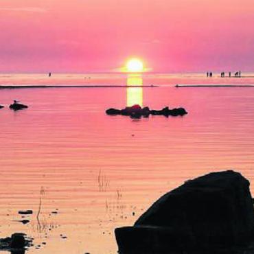 Die richtigen Wörter finden - Ein Vortrag über Finnland, speziell Nordösterbotten, vom Wohler Guido Honegger. Bild: zg