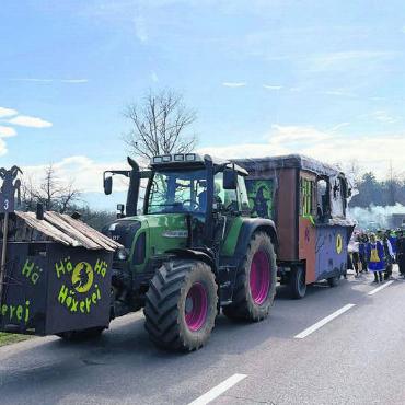 «Tolle Fasnacht, aber …» - Der Täter beim Vorfall in Mettmenstetten wurde bislang nicht gefunden. Bild: zg