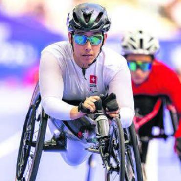 Grosse Aufgaben warten - Patricia Eachus-Keller im letzten Jahr an den Paralympics. Jetzt warten neue Herausforderungen auf die Waltenschwilerin. Bild: Swiss Paralympic/Tobias Lackner