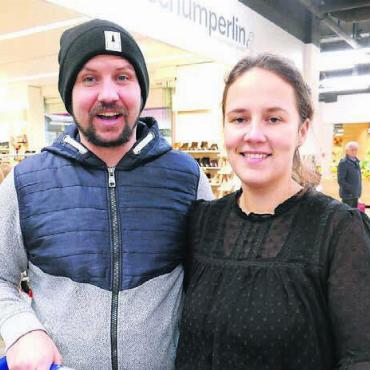 Krisensituation – was nun? - Ihnen war klar, was der Notfalltreffpunkt bedeutet und auch, wo sie ihn finden: Cédéric und Nadine Meier aus Bremgarten.