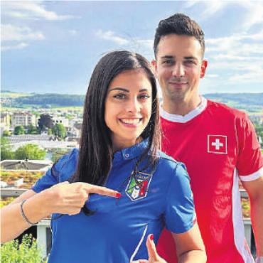 Liebe kurz auf Pause - Sara Fattizzo und Fabian Dubach. Bild: zg